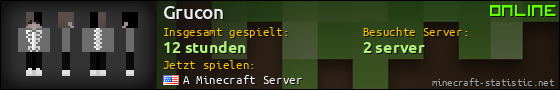 Benutzerleisten 560x90 für Grucon