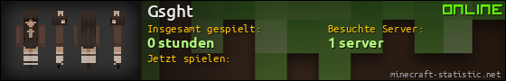Benutzerleisten 560x90 für Gsght