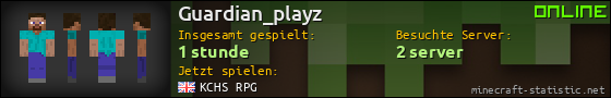 Benutzerleisten 560x90 für Guardian_playz