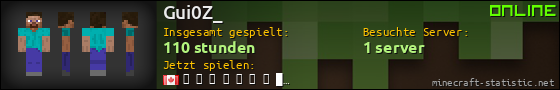 Benutzerleisten 560x90 für Gui0Z_