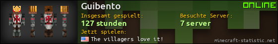 Benutzerleisten 560x90 für Guibento
