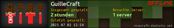 Benutzerleisten 560x90 für GuilleCraft