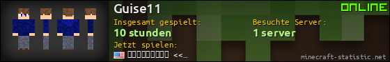 Benutzerleisten 560x90 für Guise11