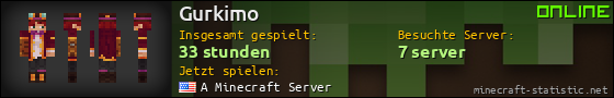 Benutzerleisten 560x90 für Gurkimo