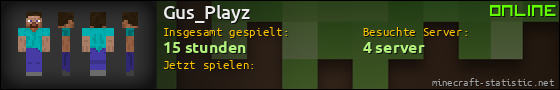 Benutzerleisten 560x90 für Gus_Playz