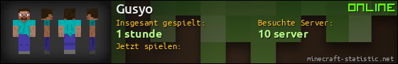Benutzerleisten 560x90 für Gusyo
