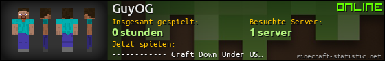 Benutzerleisten 560x90 für GuyOG
