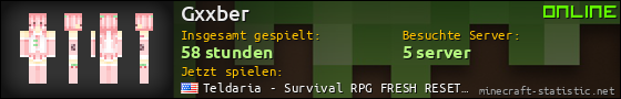 Benutzerleisten 560x90 für Gxxber