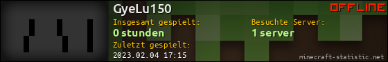 Benutzerleisten 560x90 für GyeLu150