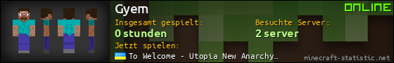 Benutzerleisten 560x90 für Gyem