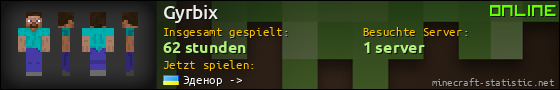 Benutzerleisten 560x90 für Gyrbix