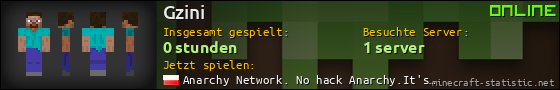 Benutzerleisten 560x90 für Gzini