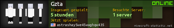 Benutzerleisten 560x90 für Gzta