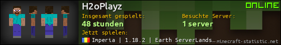 Benutzerleisten 560x90 für H2oPlayz