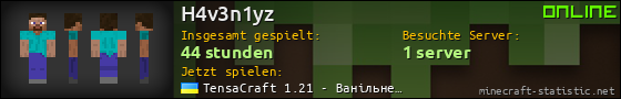 Benutzerleisten 560x90 für H4v3n1yz