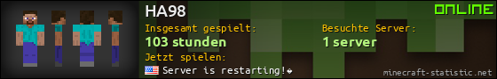 Benutzerleisten 560x90 für HA98
