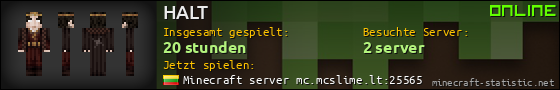 Benutzerleisten 560x90 für HALT
