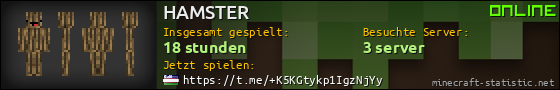 Benutzerleisten 560x90 für HAMSTER