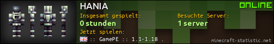 Benutzerleisten 560x90 für HANIA