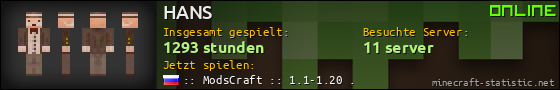 Benutzerleisten 560x90 für HANS