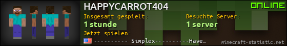 Benutzerleisten 560x90 für HAPPYCARROT404