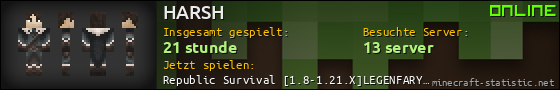 Benutzerleisten 560x90 für HARSH