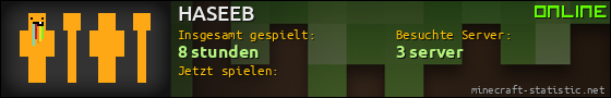 Benutzerleisten 560x90 für HASEEB