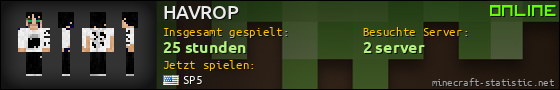 Benutzerleisten 560x90 für HAVROP