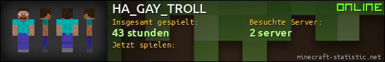 Benutzerleisten 560x90 für HA_GAY_TROLL