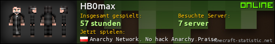Benutzerleisten 560x90 für HB0max