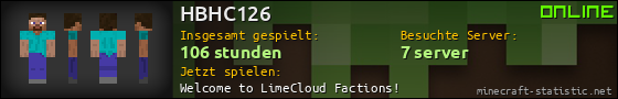 Benutzerleisten 560x90 für HBHC126