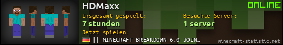 Benutzerleisten 560x90 für HDMaxx