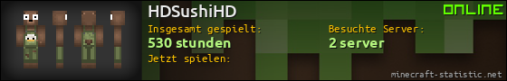 Benutzerleisten 560x90 für HDSushiHD