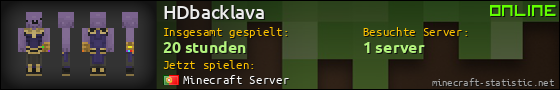 Benutzerleisten 560x90 für HDbacklava