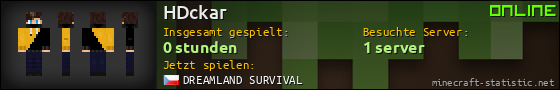 Benutzerleisten 560x90 für HDckar