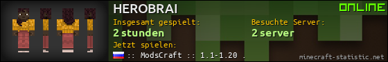 Benutzerleisten 560x90 für HEROBRAI