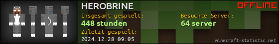 Benutzerleisten 560x90 für HEROBRINE