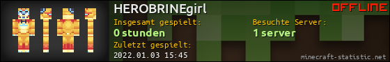Benutzerleisten 560x90 für HEROBRINEgirl