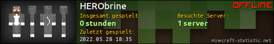 Benutzerleisten 560x90 für HERObrine