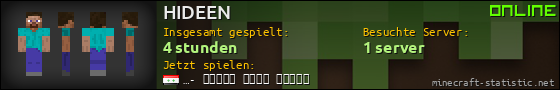Benutzerleisten 560x90 für HIDEEN