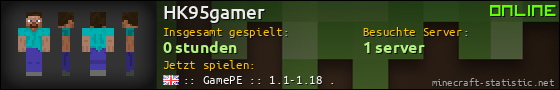 Benutzerleisten 560x90 für HK95gamer