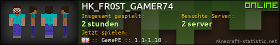 Benutzerleisten 560x90 für HK_FR0ST_GAMER74