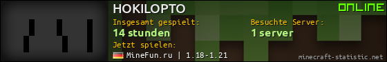 Benutzerleisten 560x90 für HOKILOPTO