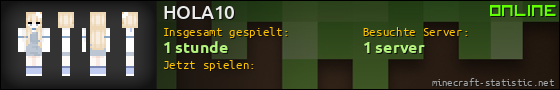 Benutzerleisten 560x90 für HOLA10