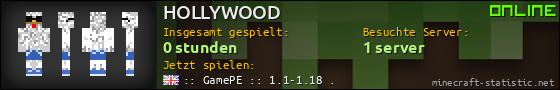 Benutzerleisten 560x90 für HOLLYWOOD