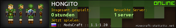 Benutzerleisten 560x90 für HONGITO
