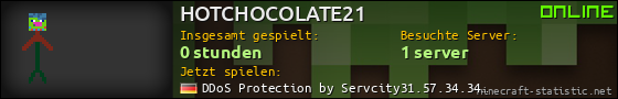 Benutzerleisten 560x90 für HOTCHOCOLATE21