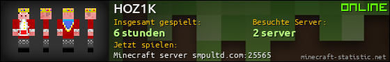Benutzerleisten 560x90 für HOZ1K
