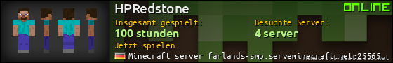Benutzerleisten 560x90 für HPRedstone