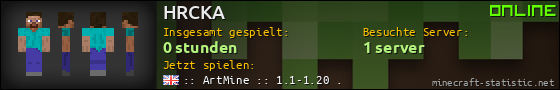 Benutzerleisten 560x90 für HRCKA